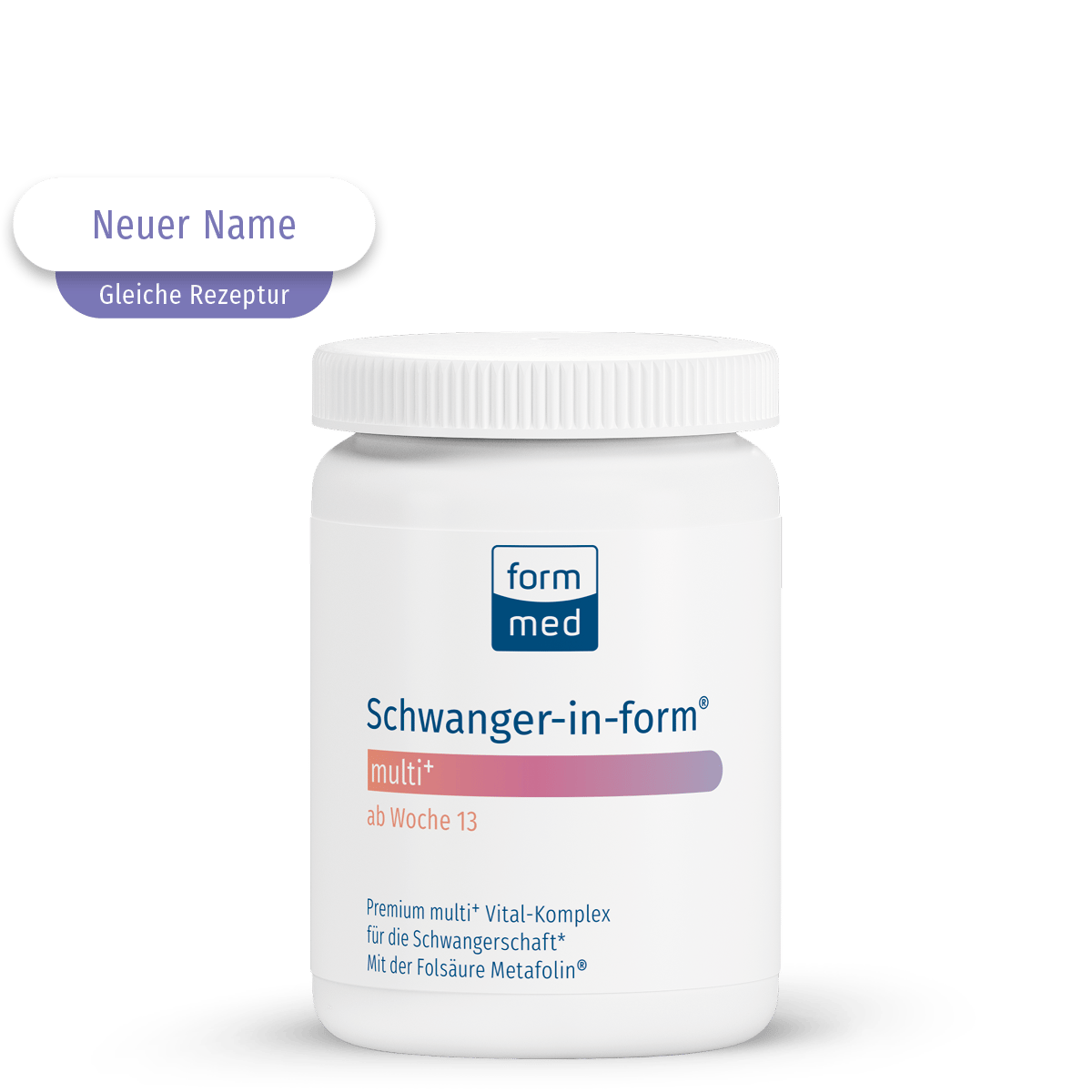 Schwanger-in-form® multi+ (ab Woche 13) (ehem. Fema-in-form® natal 1 (ab 13. SSW) multi+)
