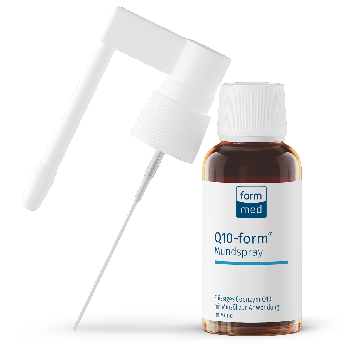 Q10-form_30_Mundspray_30ml_Kunststoff_Flasche_Spruehkopf Q10-form® Mundspray